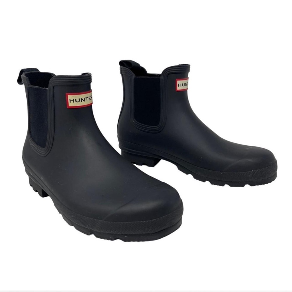 Hunter short rain boots